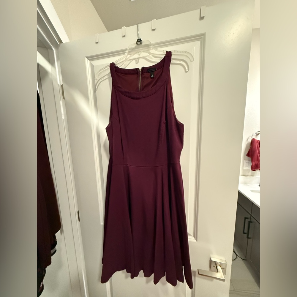 Maroon Dress